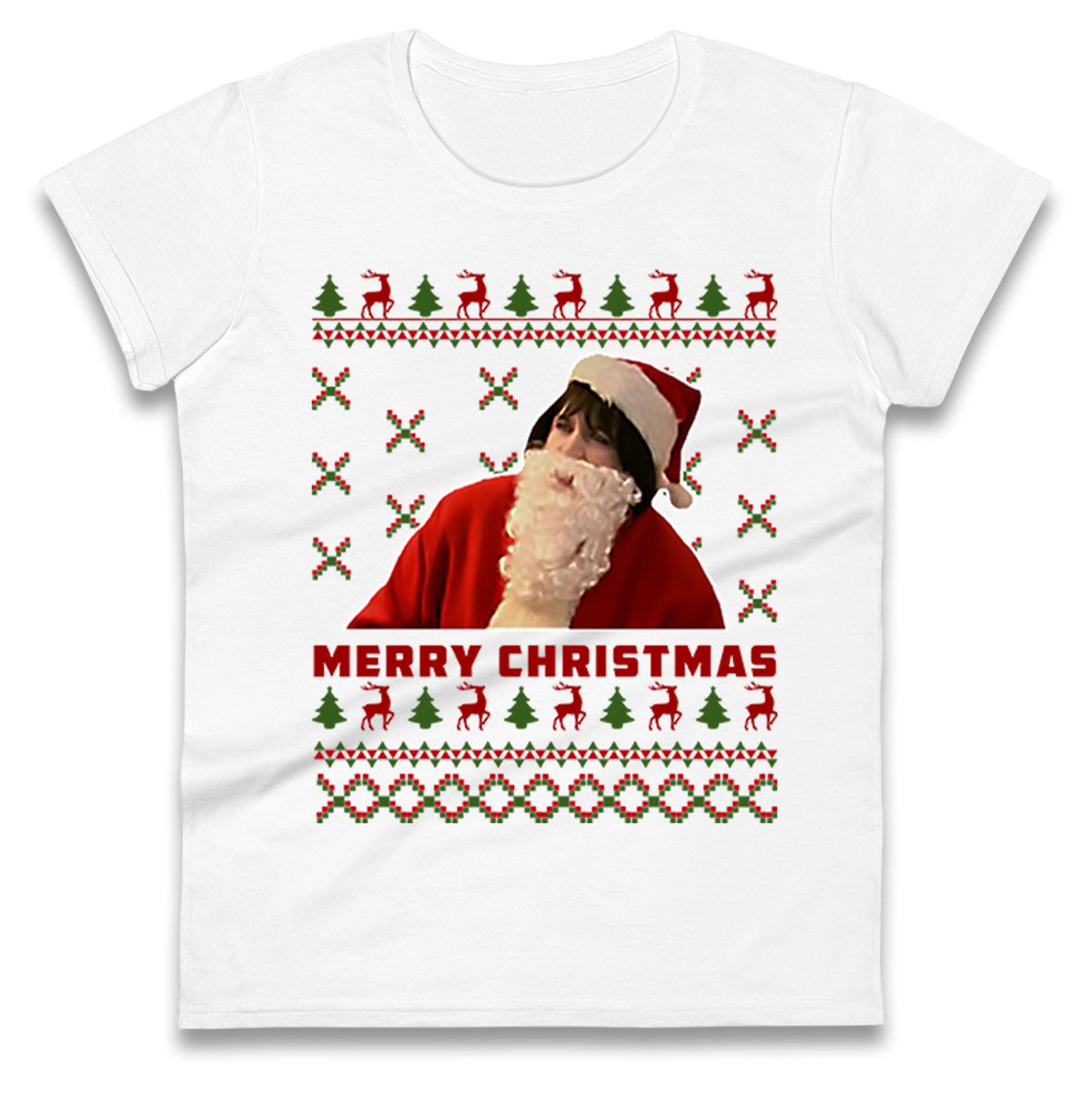 Merry Christmas Nessa Gavin And Stacey Womens t shirt