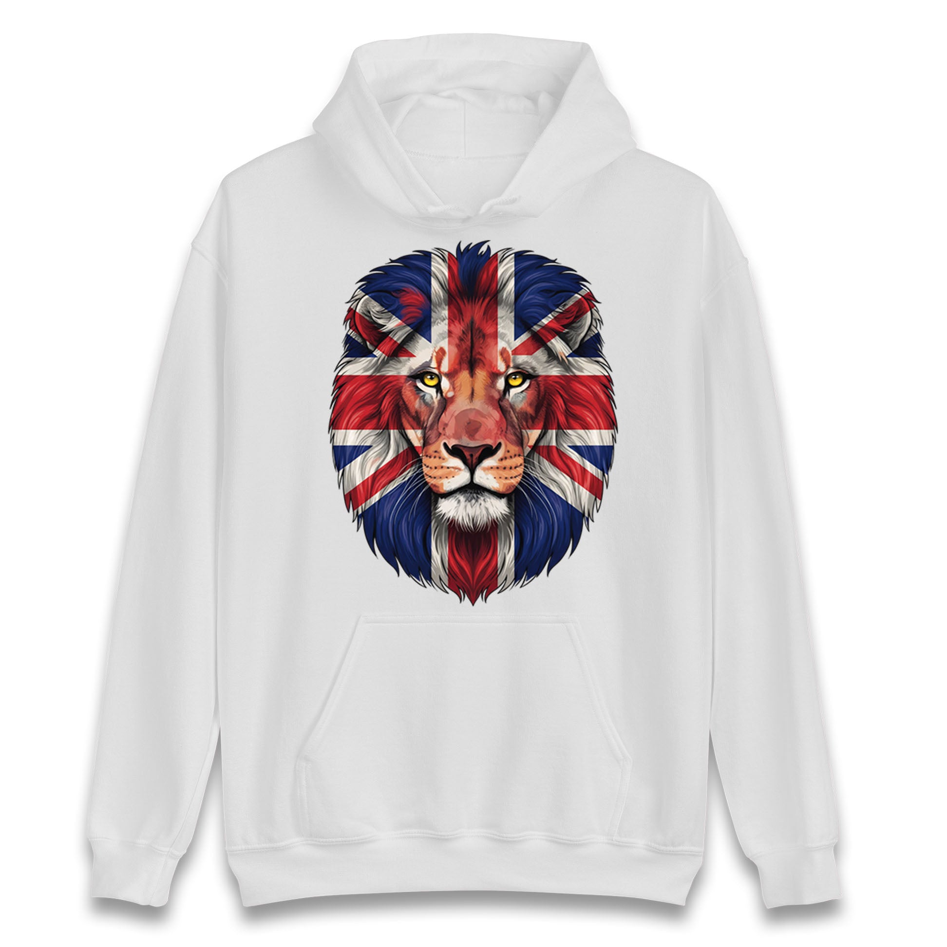 St George Flag Lion Hoodie