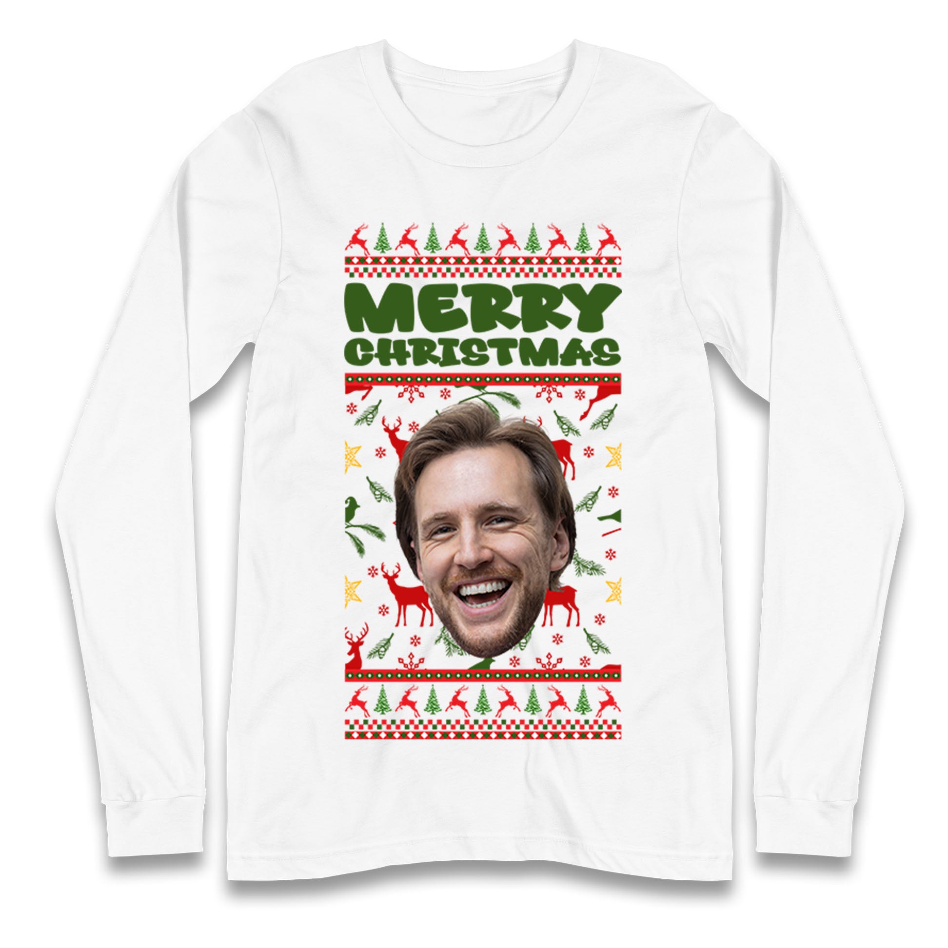Personalise Merry Christmas T Shirt
