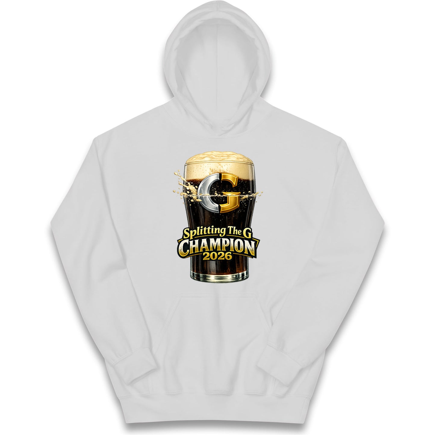 Splitting The G Champion Kids Hoodie