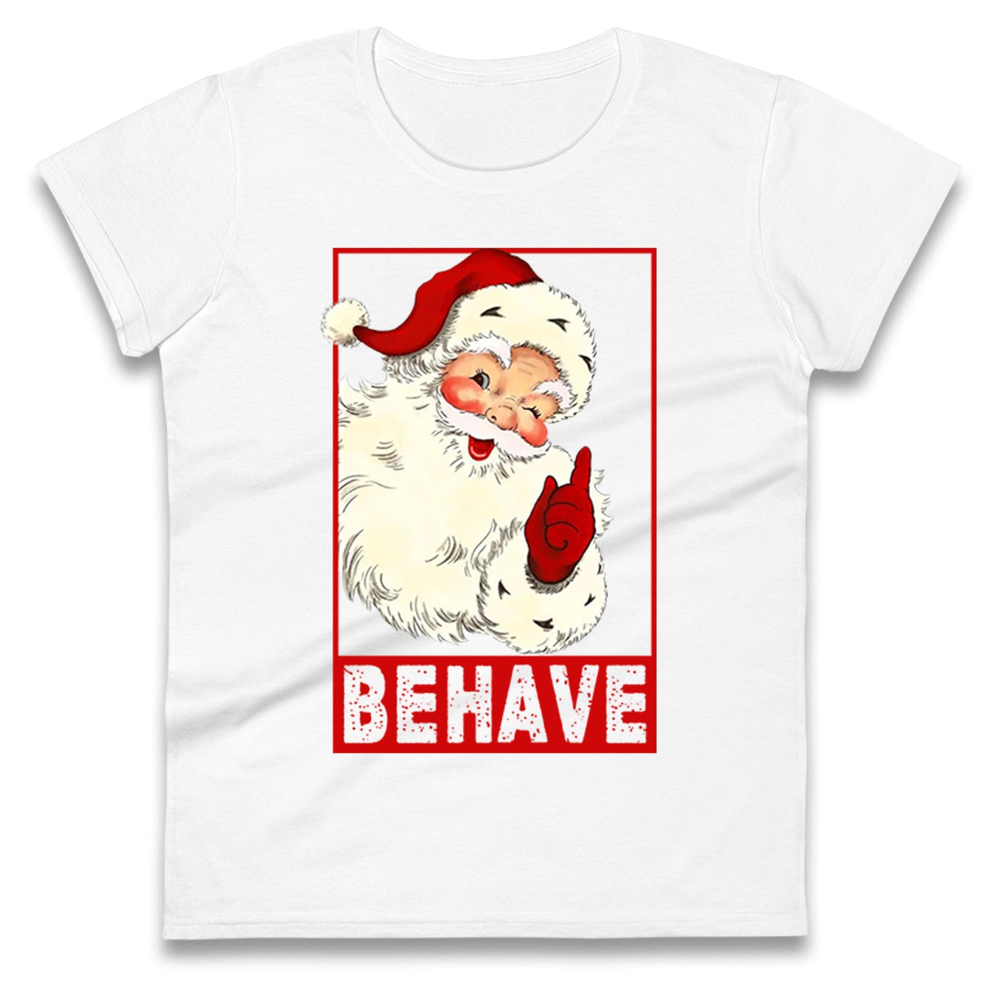 Father christmas Ladies T Shirt 