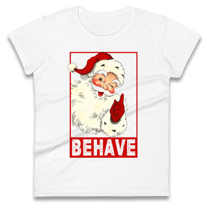 Father christmas Ladies T Shirt 