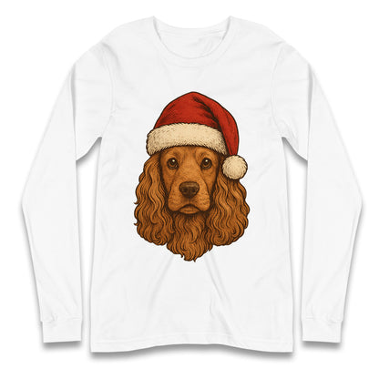 Cocker Spaniel Christmas Longsleeve T Shirt