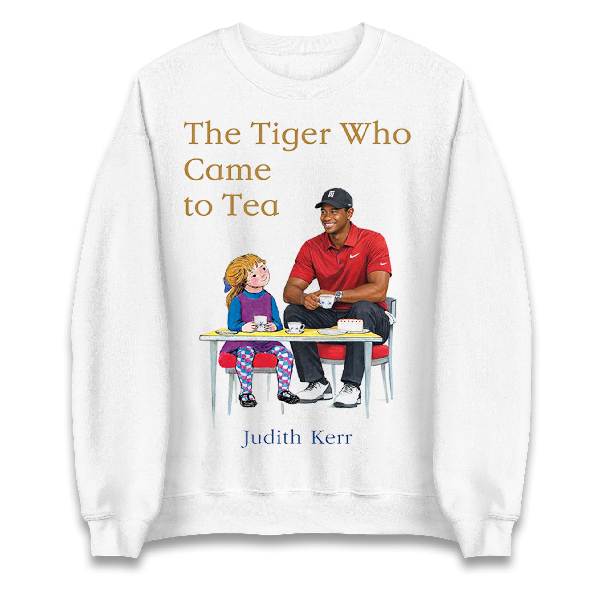 Tiger Woods The Tiger Who Came To Tea Golf Jumper