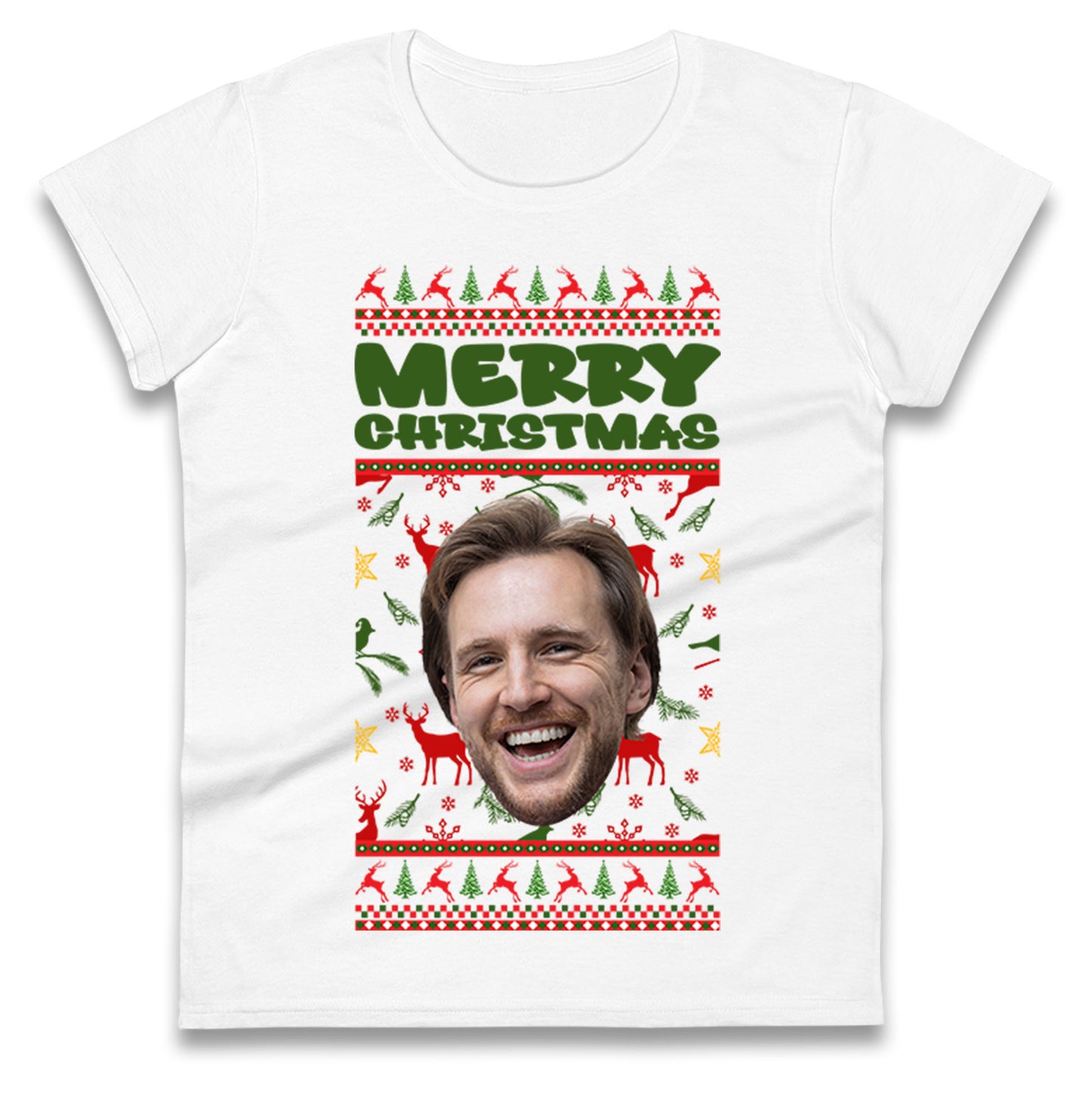 Personalise Merry Christmas t shirt
