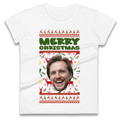 Personalise Merry Christmas t shirt
