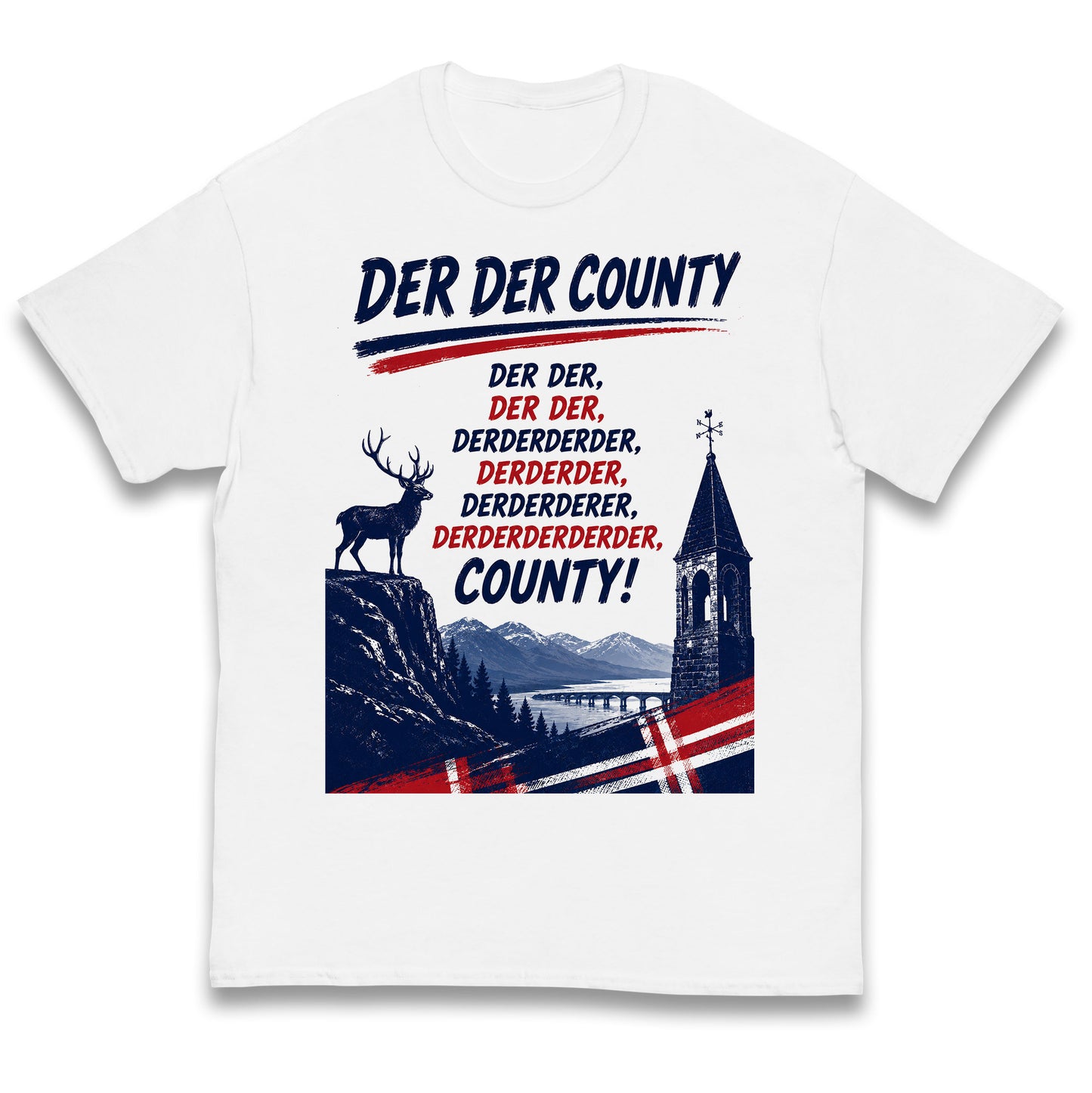 Der Der County Ross County Football Kids T Shirt