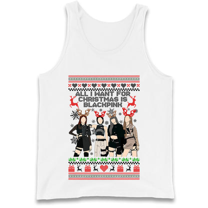 BlackPink Christmas Tank Top