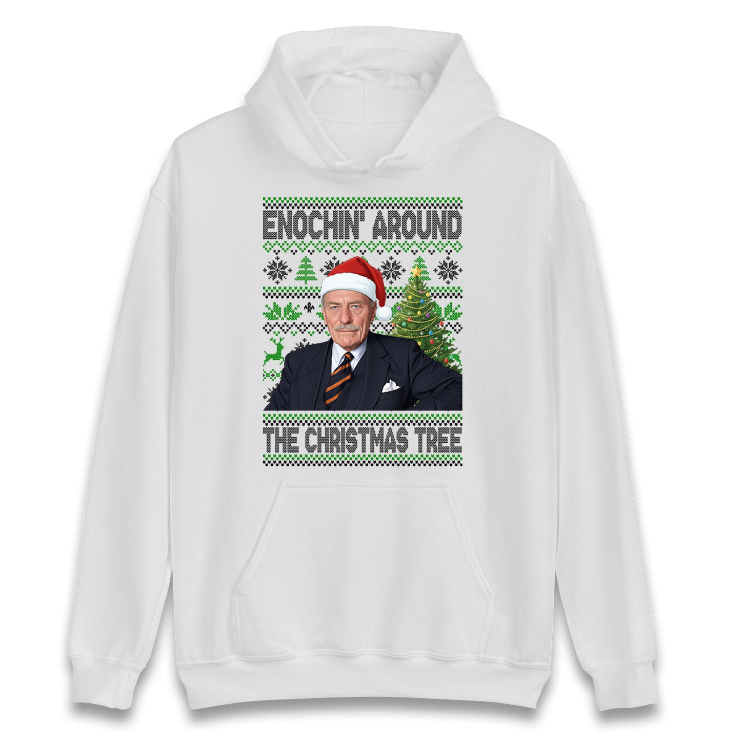 Enoch Powell Enochin Around the Christmas Tree Christmas Hoodie