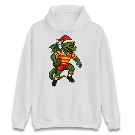 Catalans Dragons Christmas Hoodie