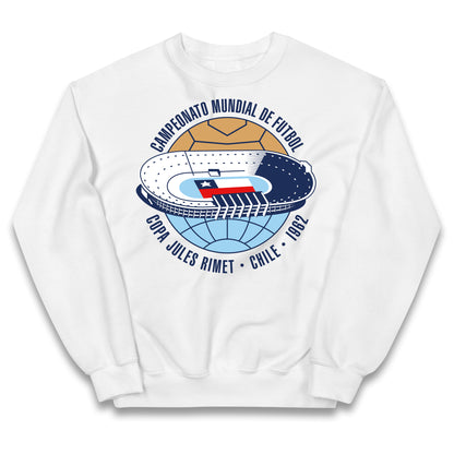 Chile 1962 Retro World Cup Kids Jumper