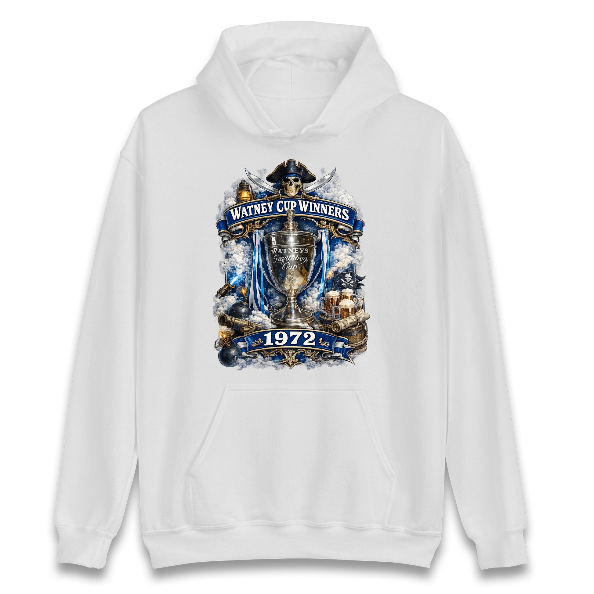 Retro Bristol Rovers Football Hoodie