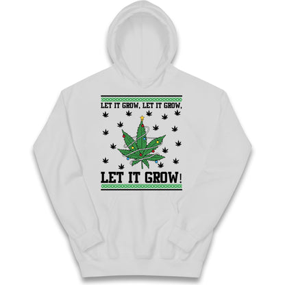 Cannabis Christmas Kids Hoodie