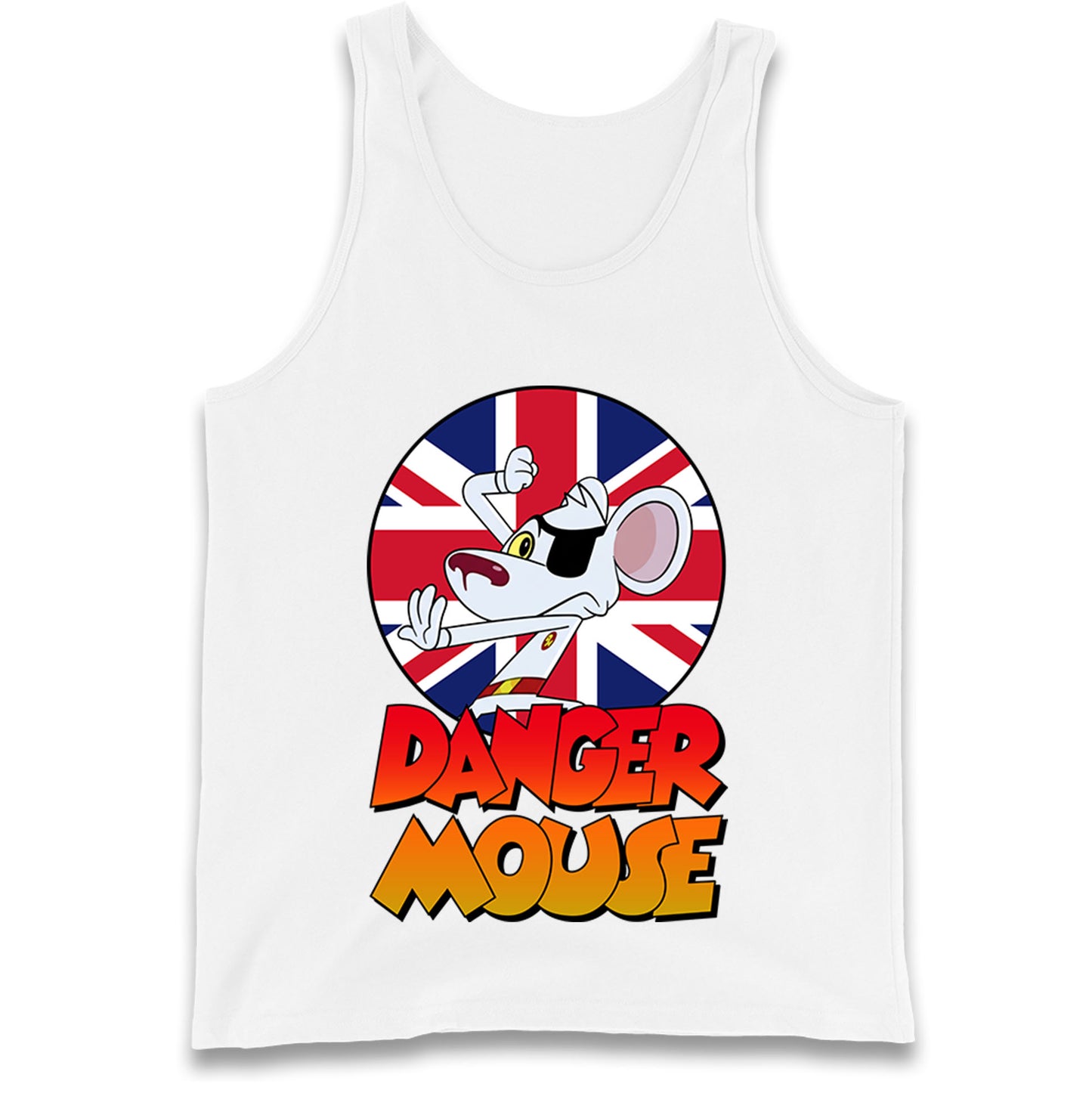 Danger Mouse Union Jack Tank Top