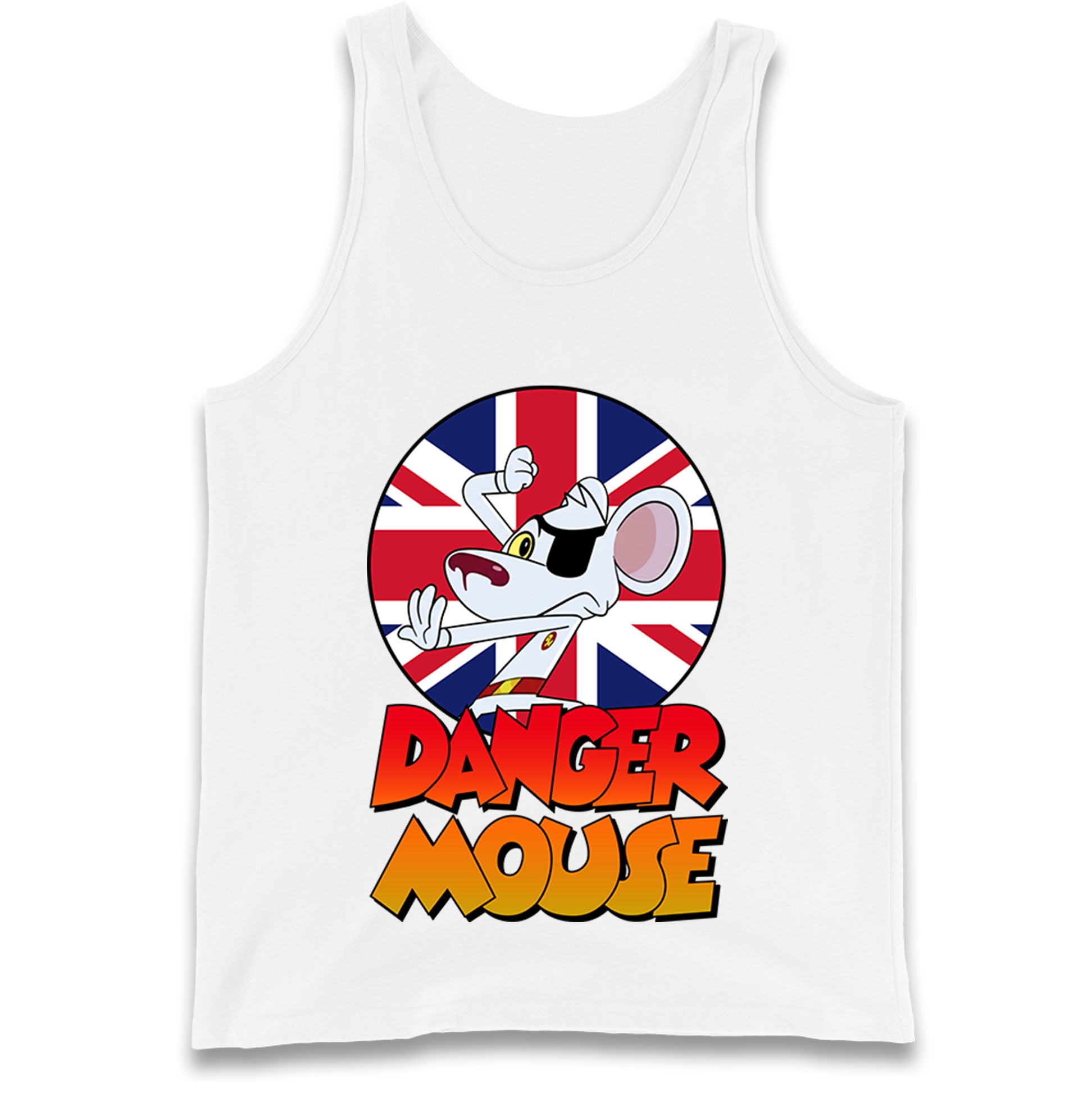 Danger Mouse Union Jack Tank Top