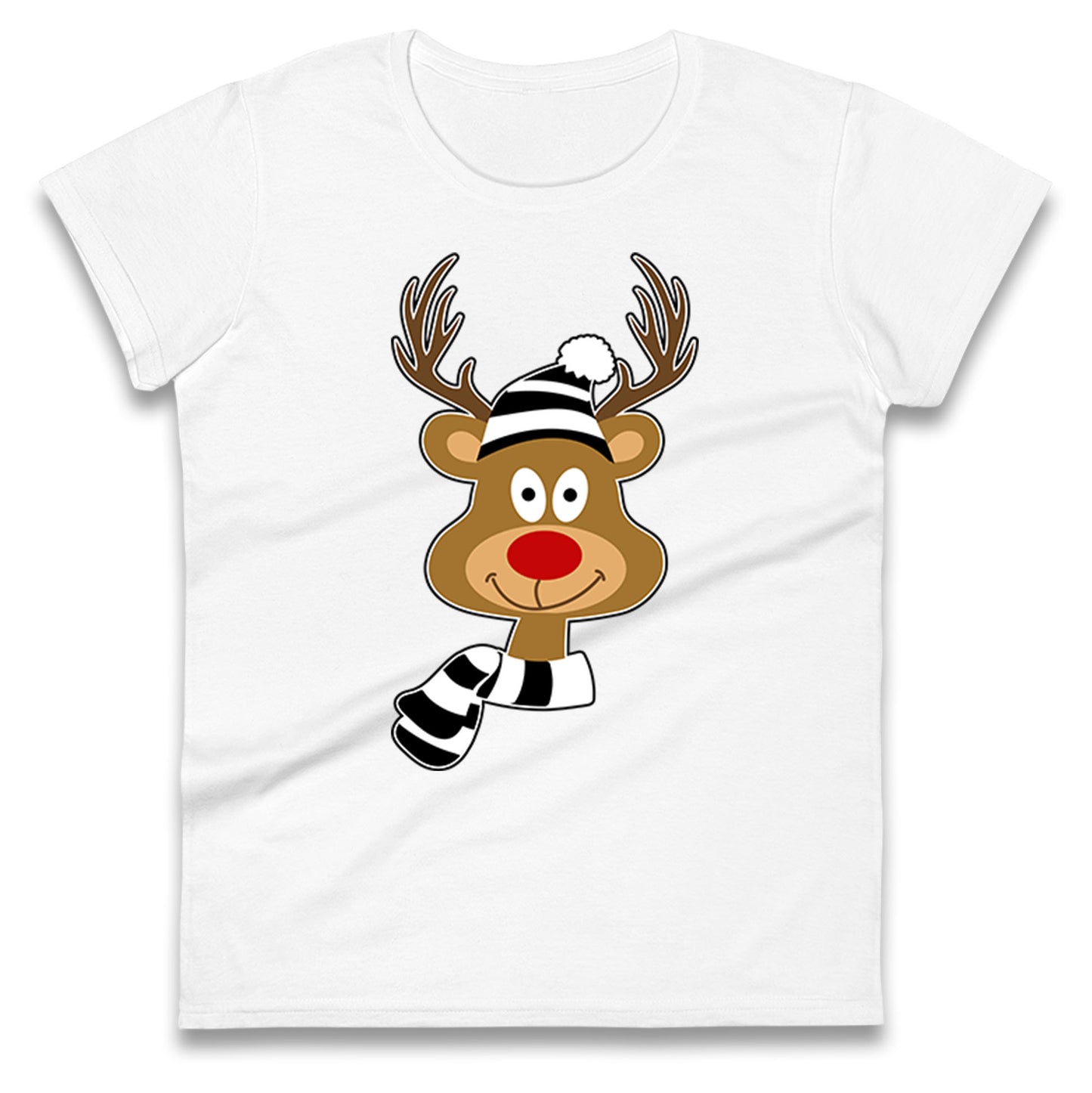 Grimsby Town Rudolph Christmas Ladies T Shirt 