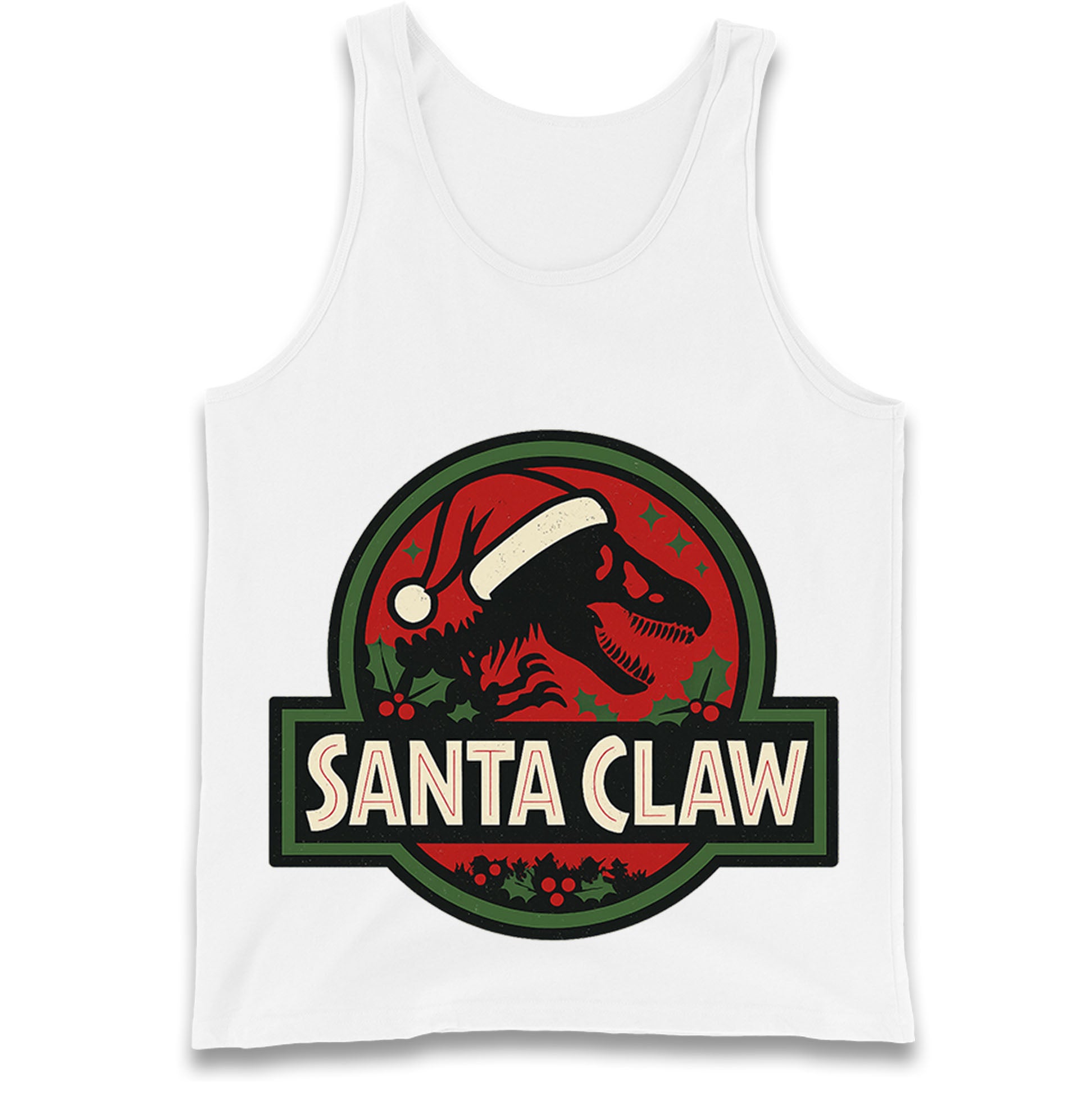 Jurassic Park Christmas Tank Top