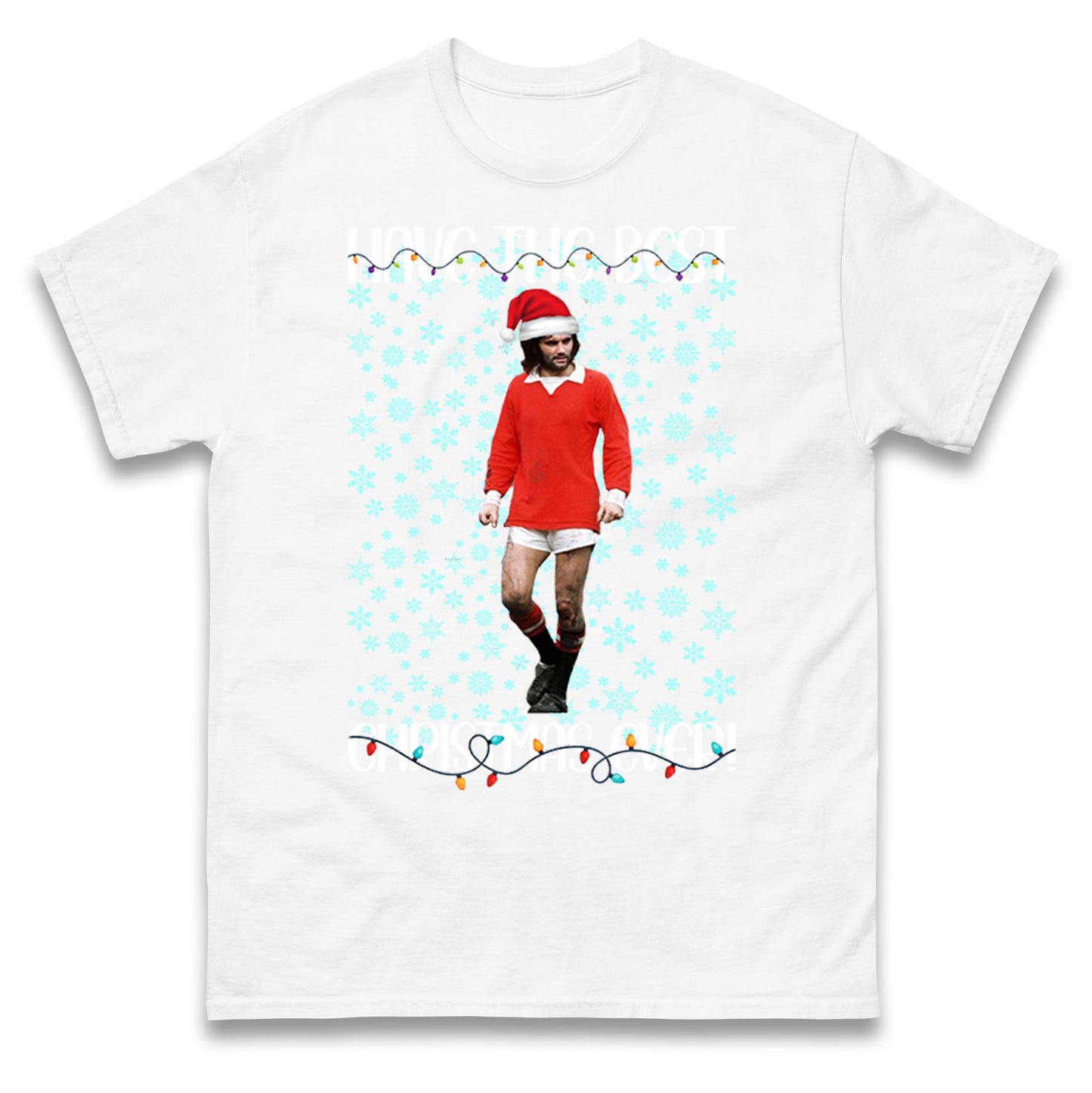 george best christmas t shirt