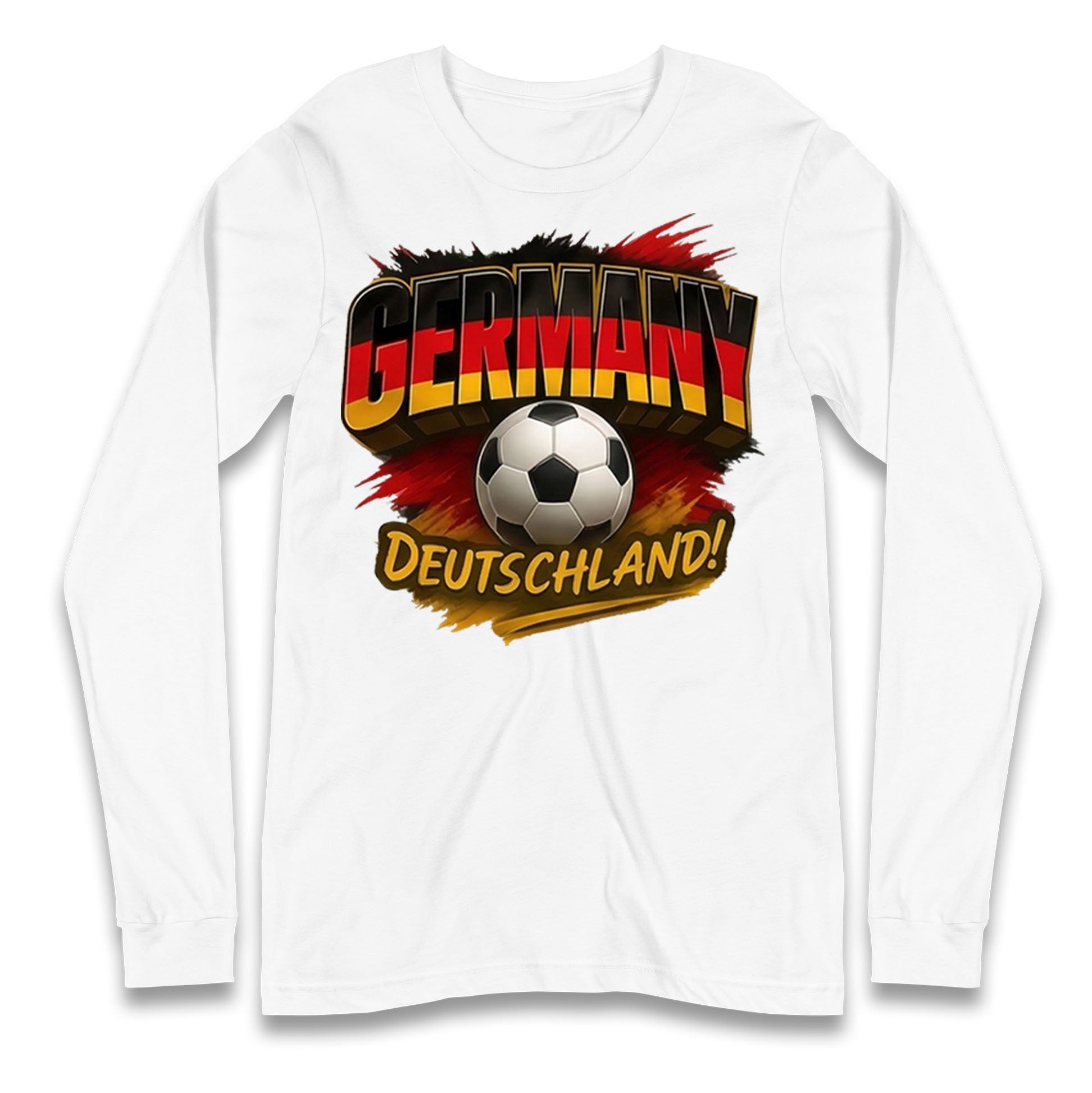 Germany Retro World Cup Longsleeve T Shirt 