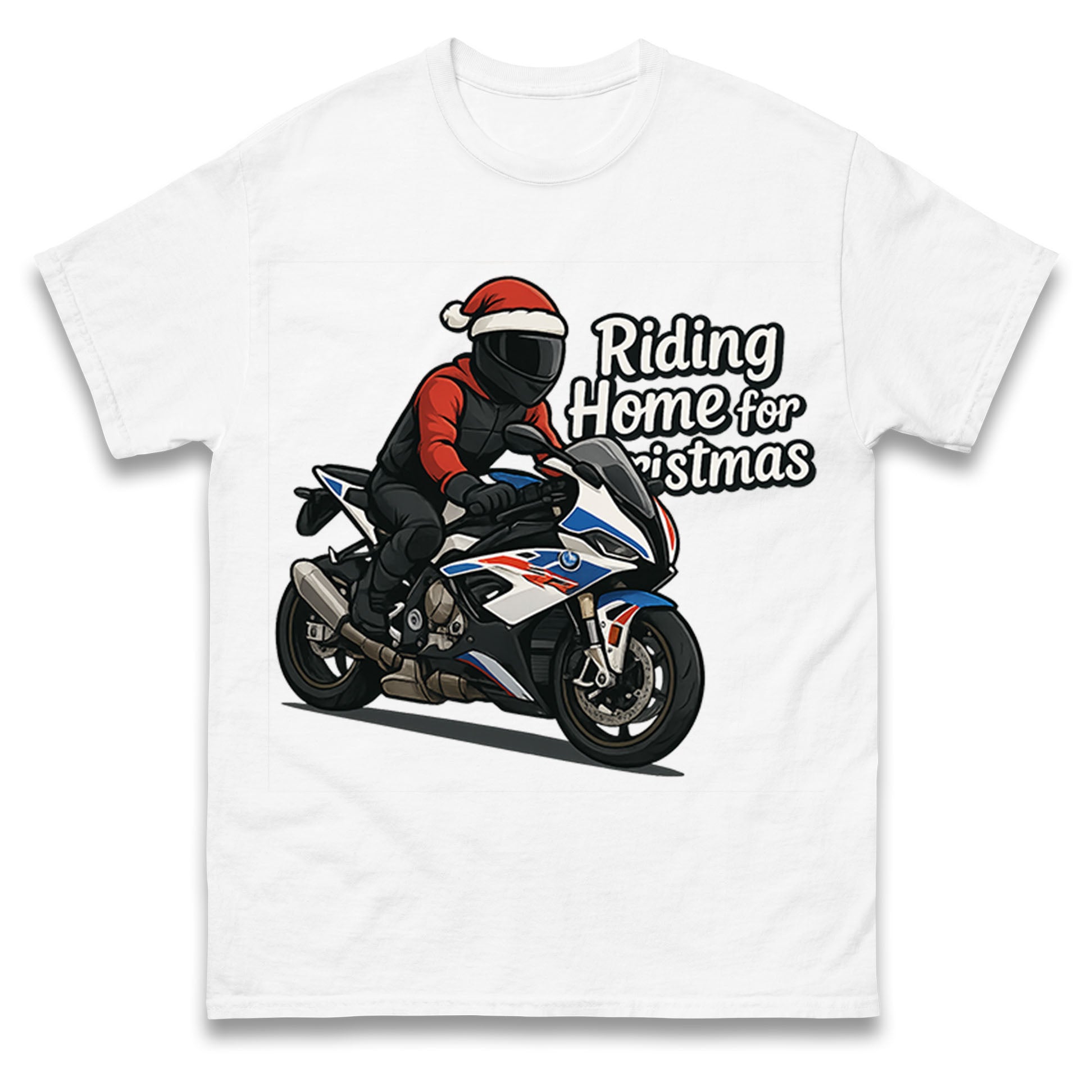 BMW S1000RR Christmas T Shirt