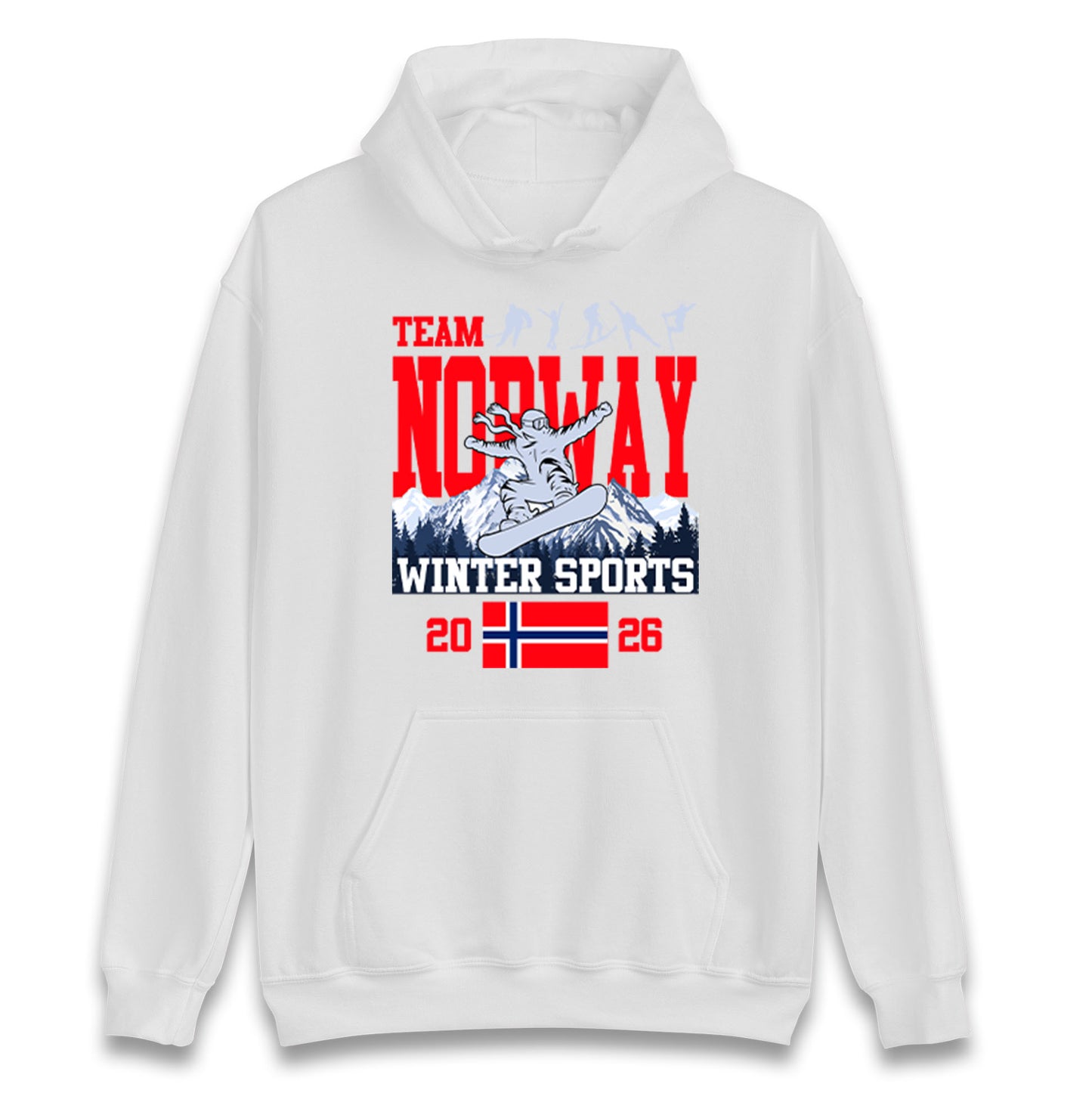 Norwegian Winter Sports Hoodie