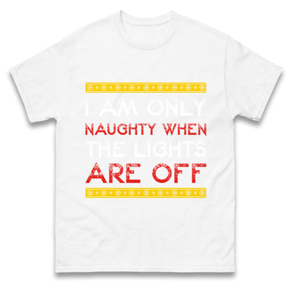 naughty christmas t shirt