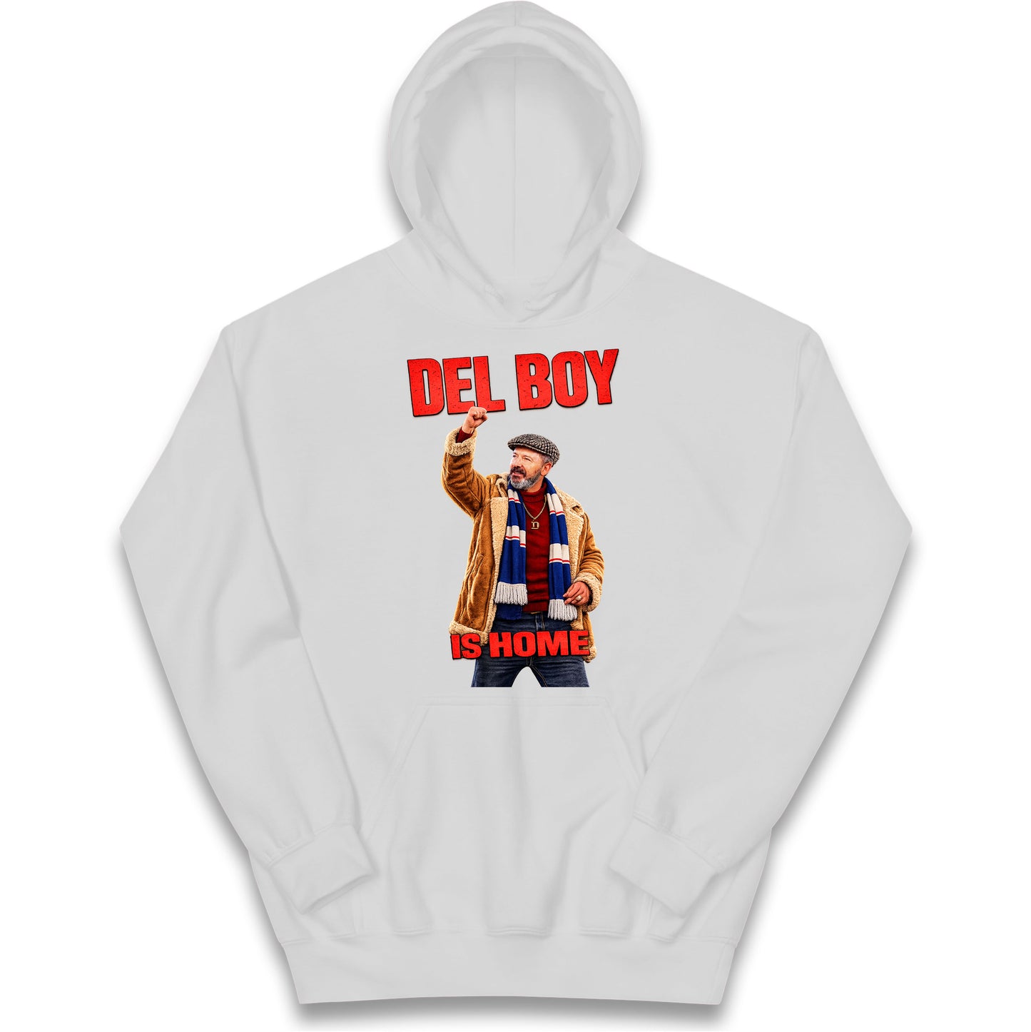 Derek McInnes Rangers Del Boy Football Kids Hoodie