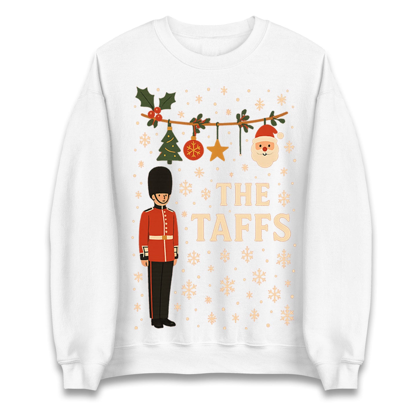 The Taffs Welsh Guards Christmas Jumper