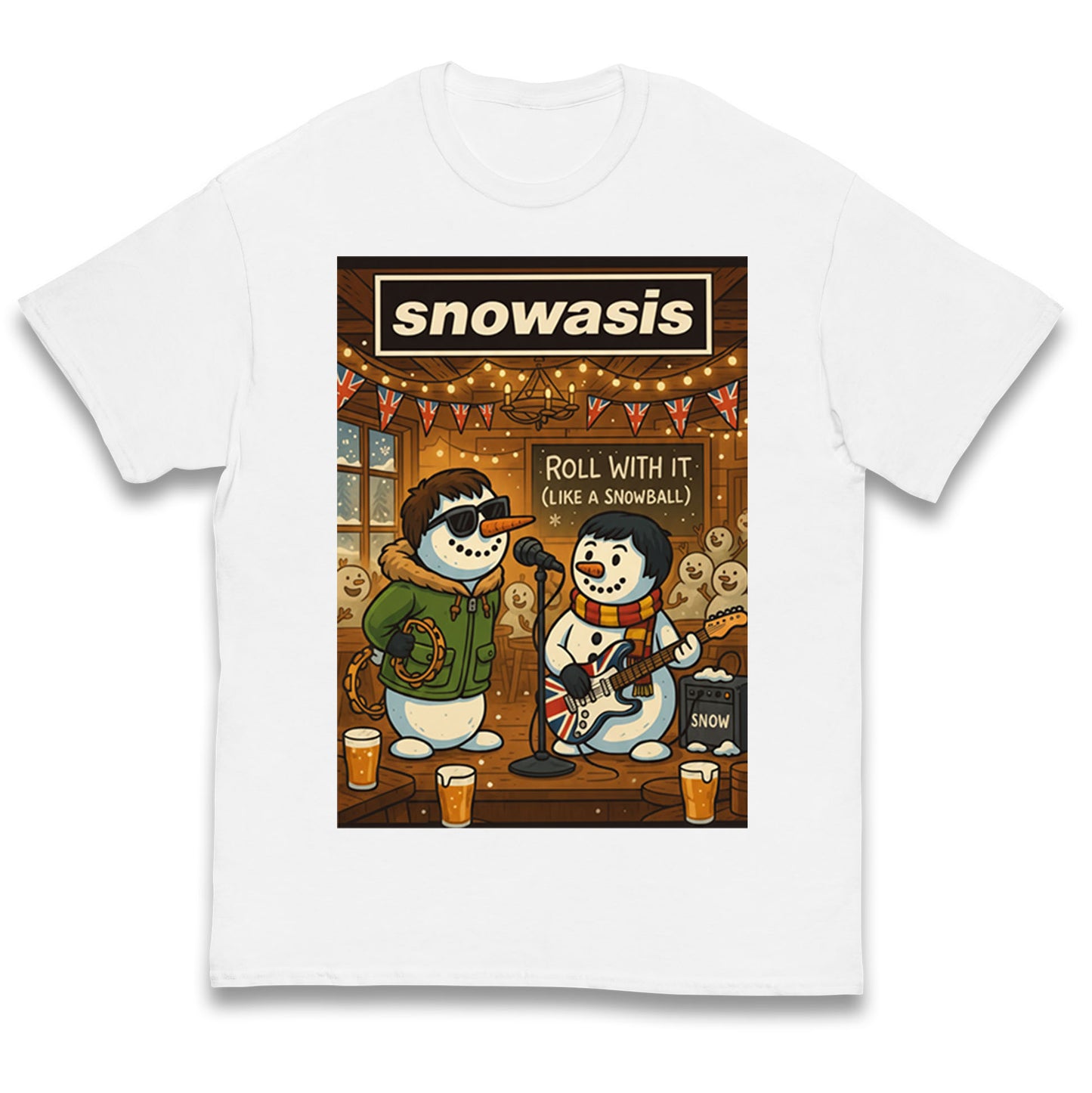 Snowasis Christmas Kids T Shirt
