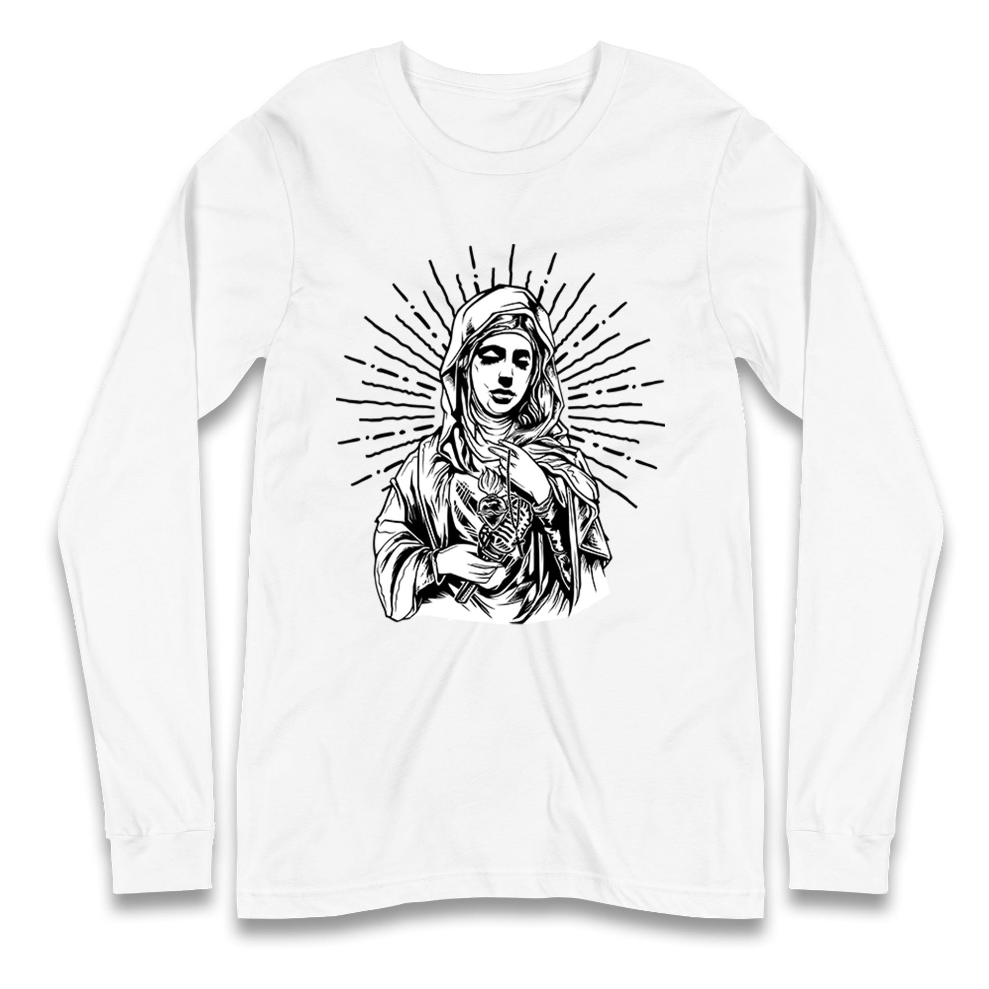 Mary Mother Of God Longsleeve T Shirt