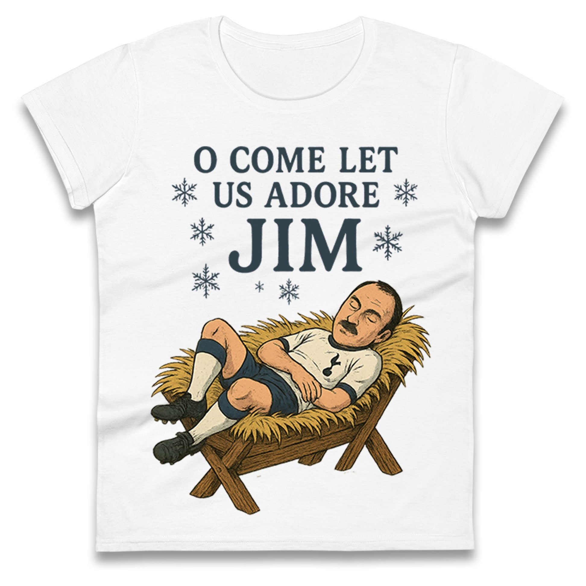 Spurs Christmas Ladies T Shirt