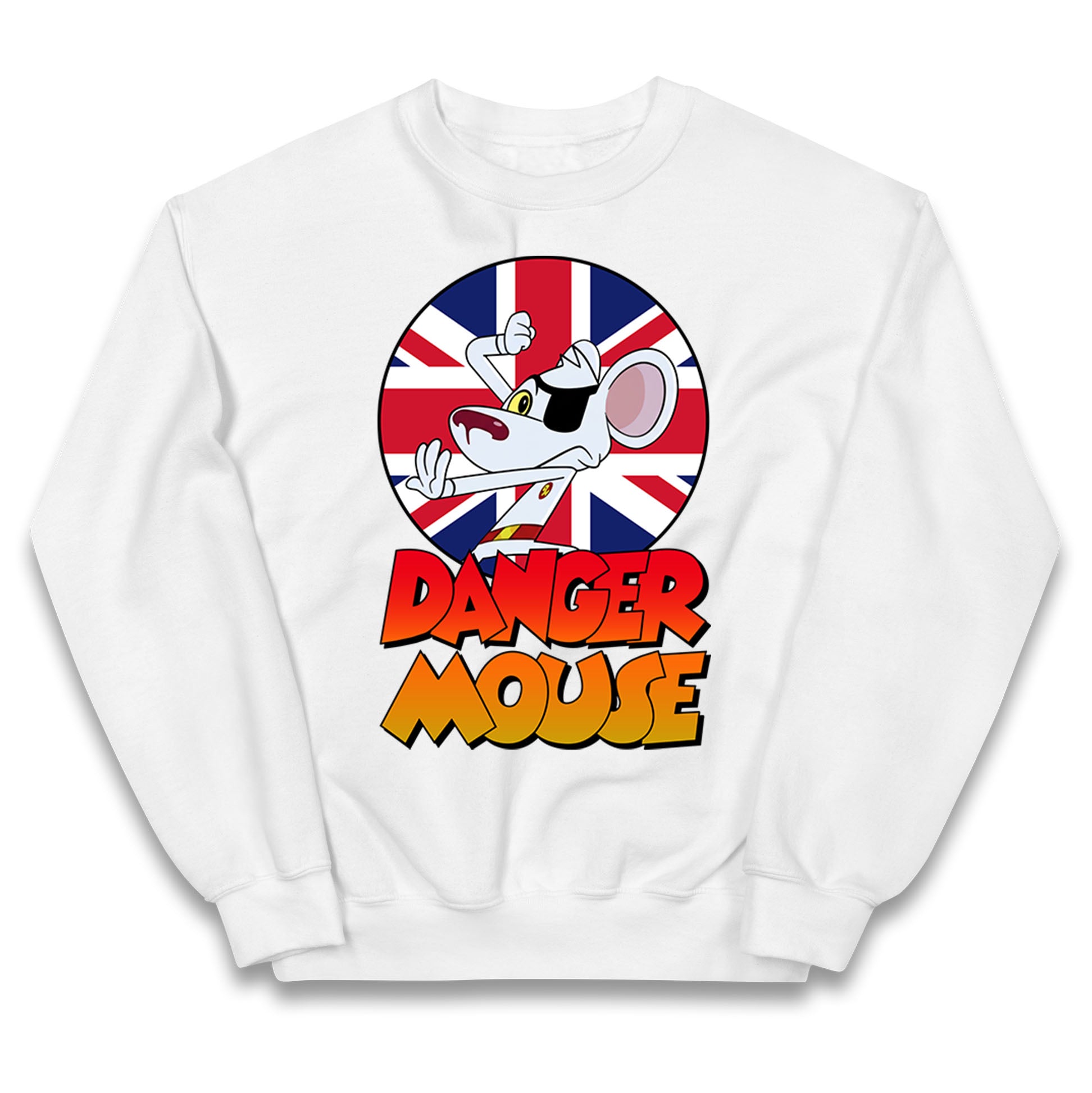 Danger Mouse Union Jack Kids Jumper