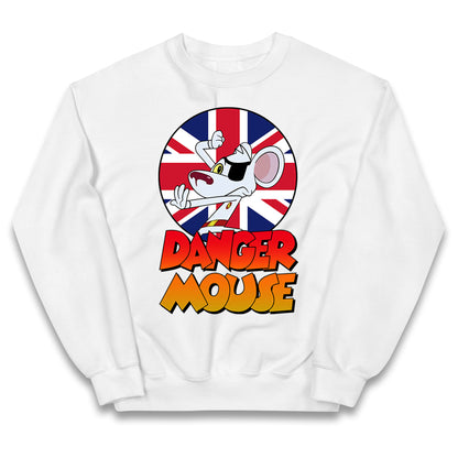 Danger Mouse Union Jack Kids Jumper