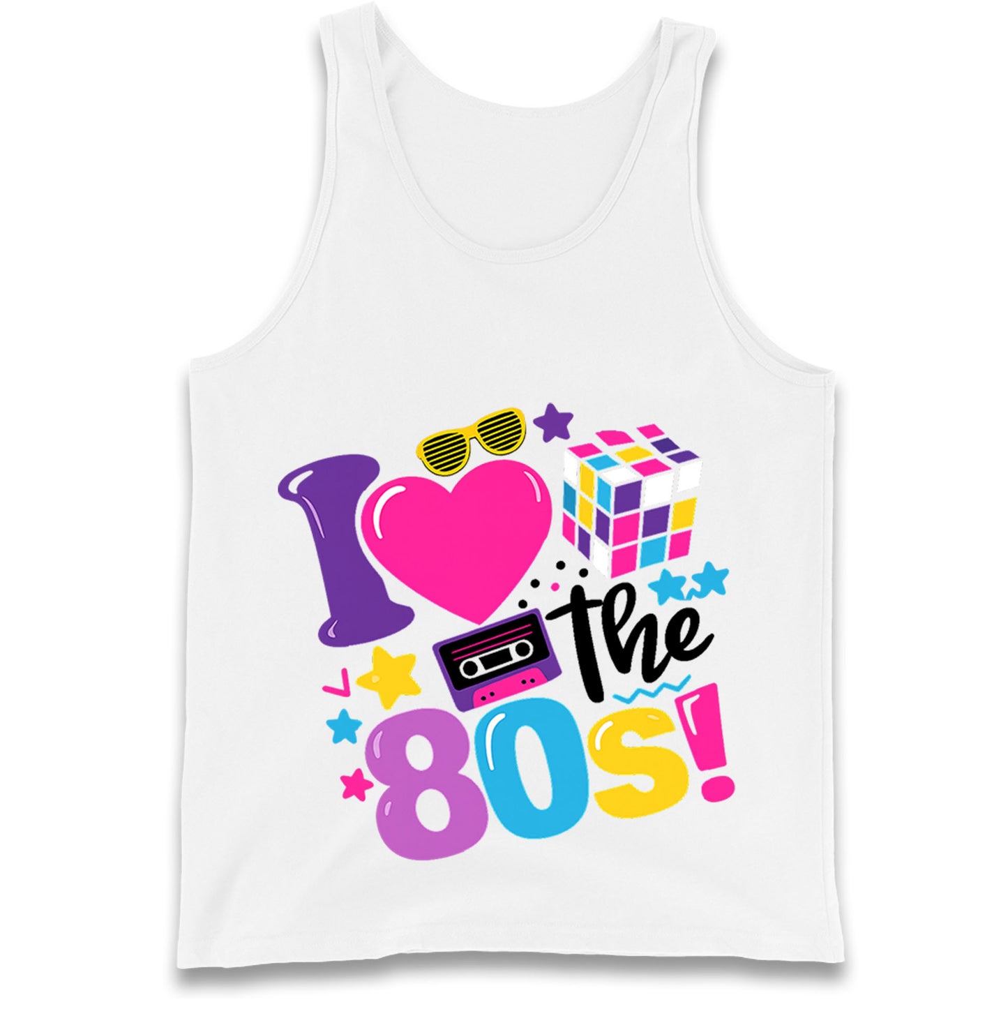 I Love The 80's Tank Top