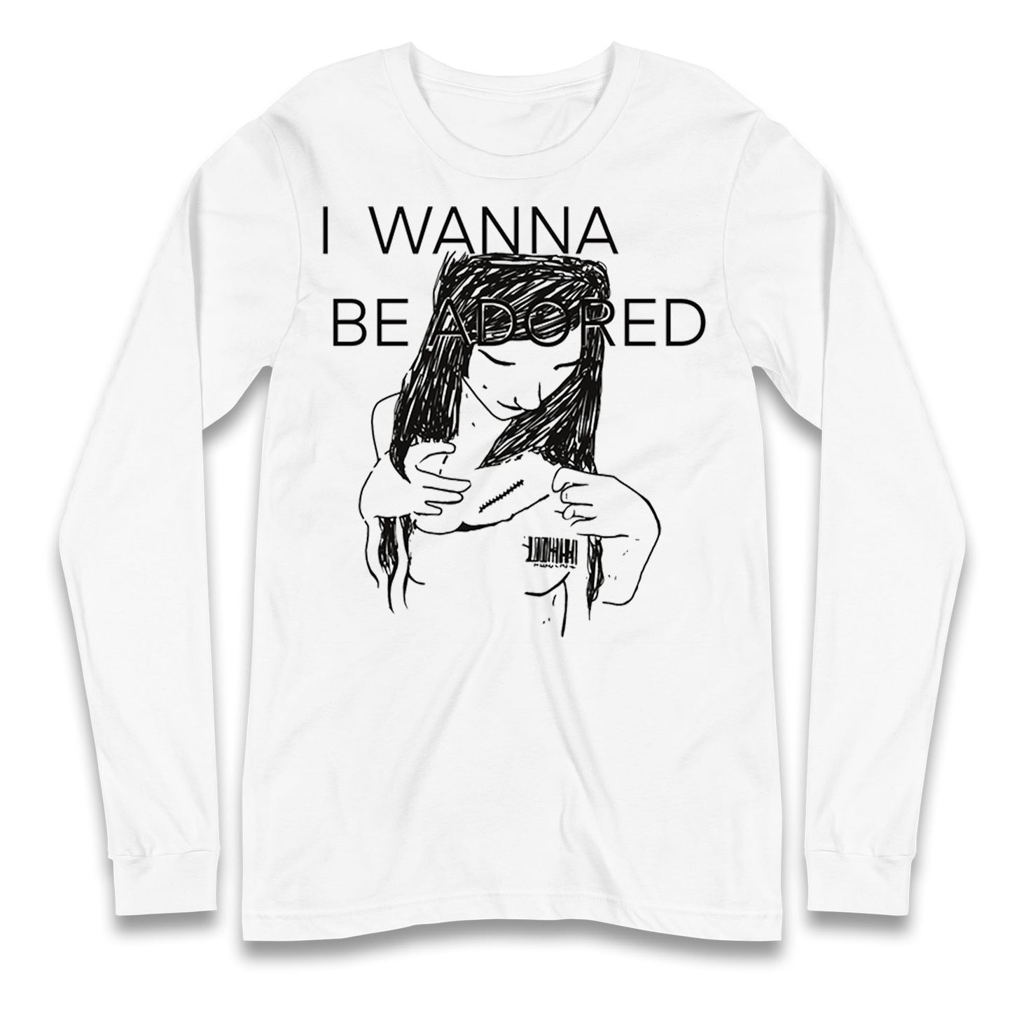 I Wanna Be Adored Skins Longsleeve T Shirt 