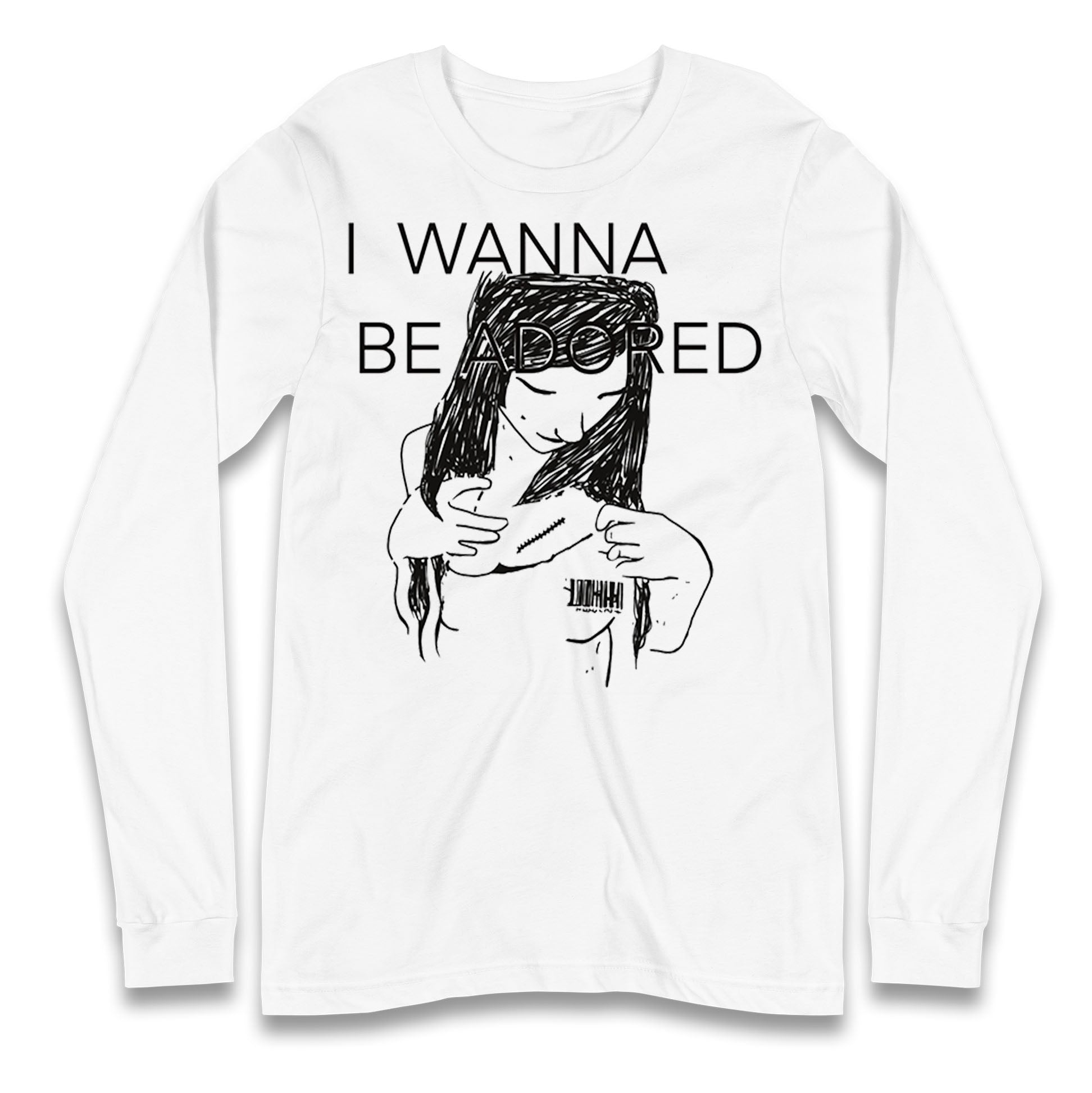 I Wanna Be Adored Skins Longsleeve T Shirt 