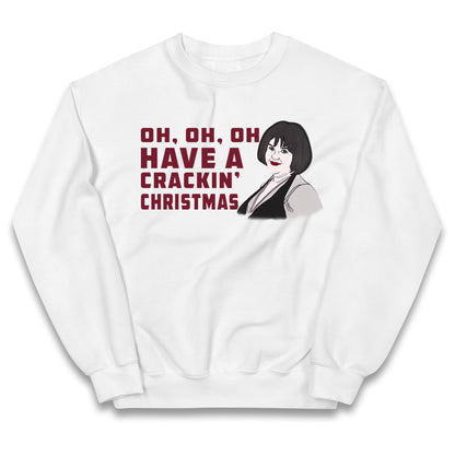 Oh My Crackin Christmas Nessa Gavin And Stacey Kids Jumper