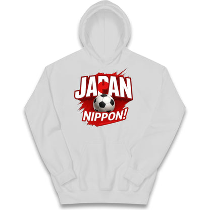 Japan Retro World Cup Kids Hoodie 