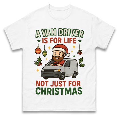 Van Driver Christmas T Shirt