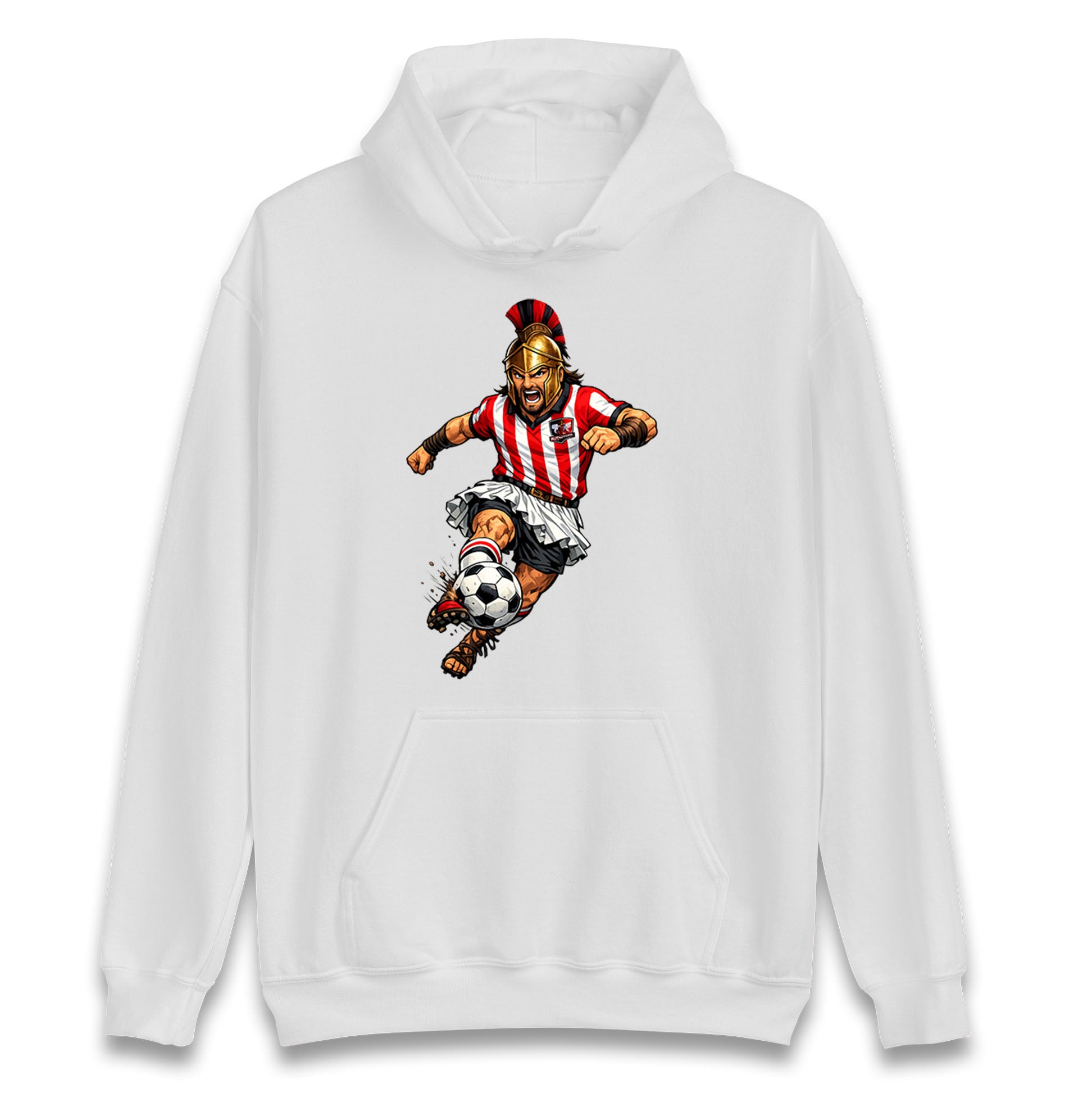 Retro Exeter City Football Hoodie