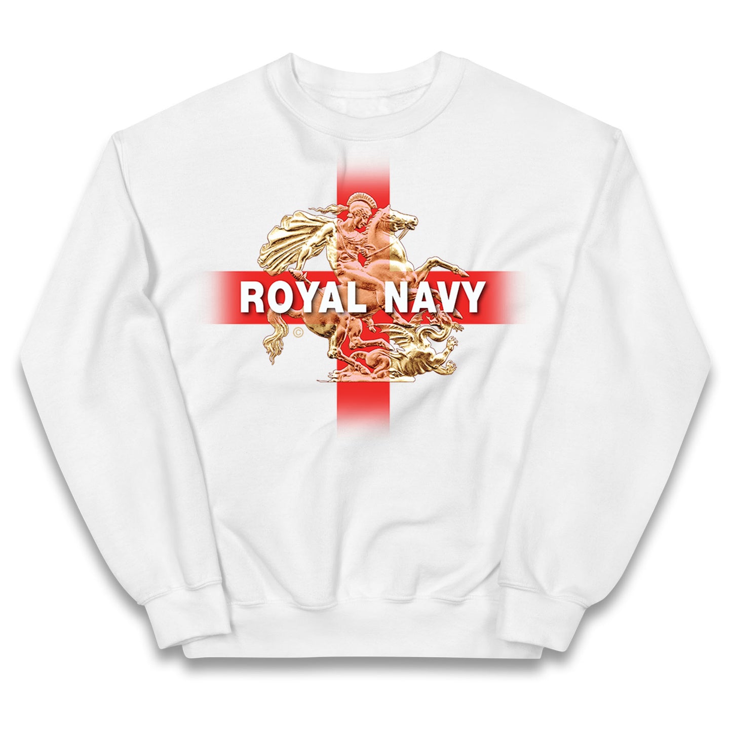 Royal Navy St George and The Dragon Kids Jumper