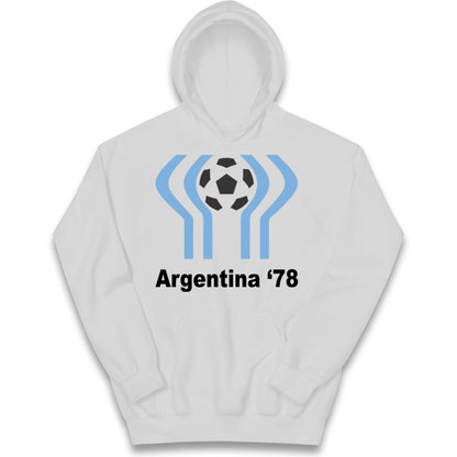 Argentina Mascot Kids Hoodie