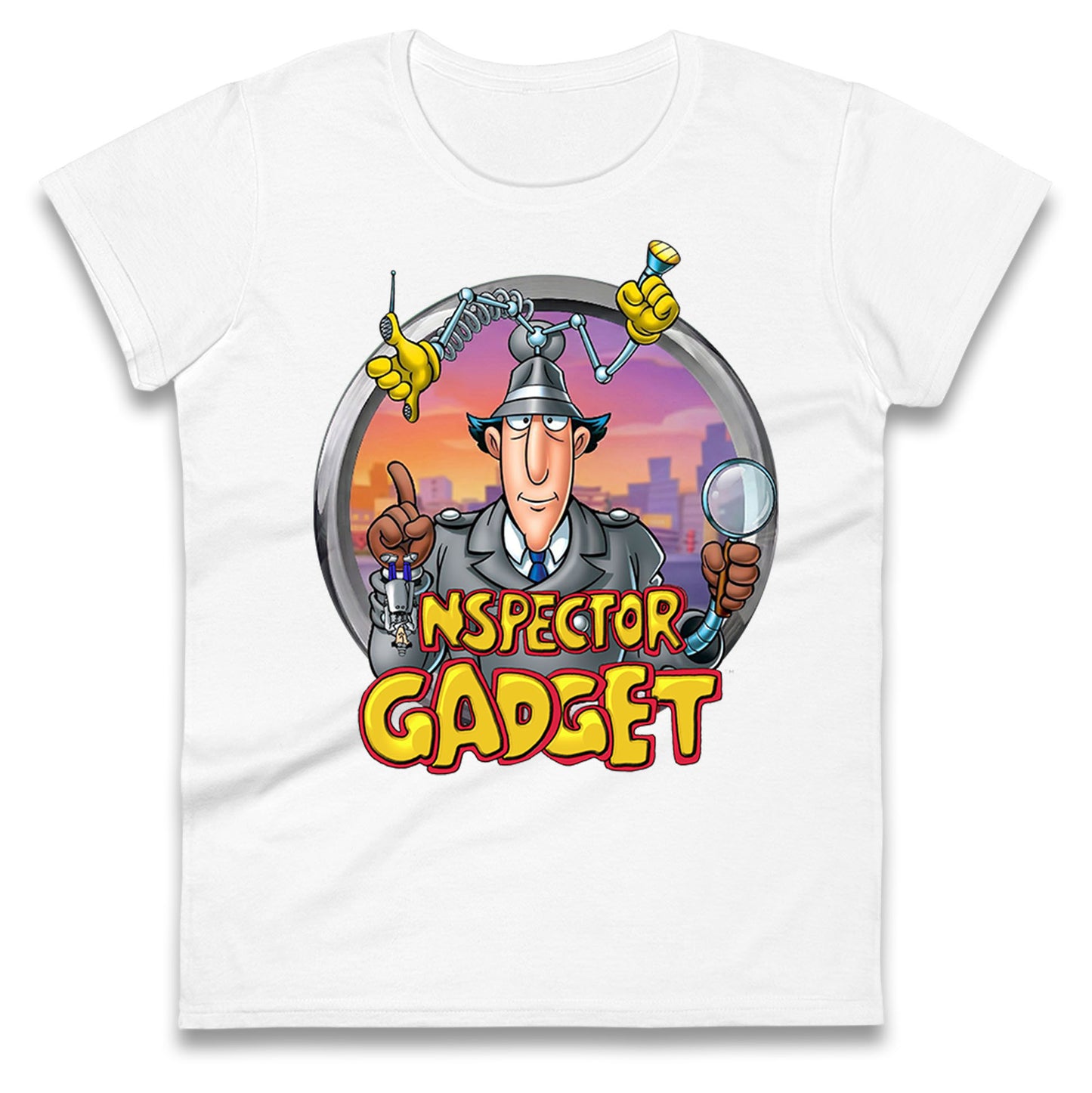 Go Go Gadget Legs Ladies T Shirt