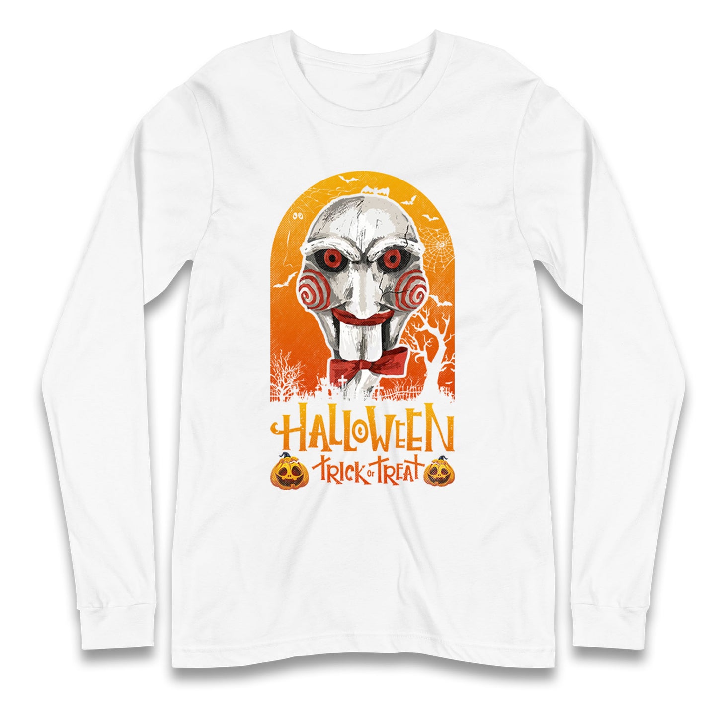 Billy The Puppet Saw Halloween Long Sleeve T Shirt