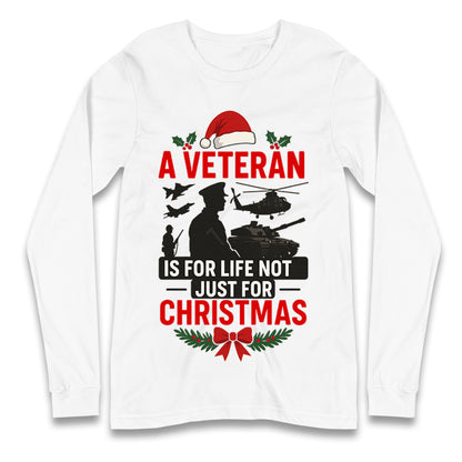 Veteran Christmas Longsleeve T Shirt 