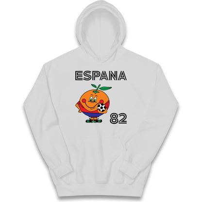Spain 82 World Cup Kids Hoodie