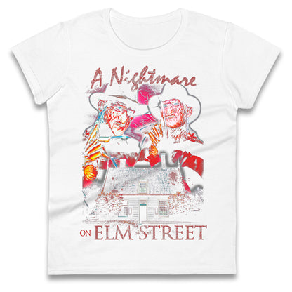 Freddy Krueger Movie Ladies T Shirt 