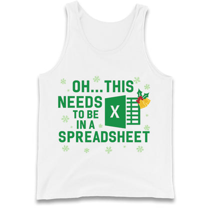 Excel Christmas Tank Top