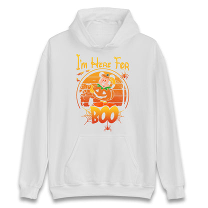 Mickey Mouse Im Here For Boo Halloween Hoodie
