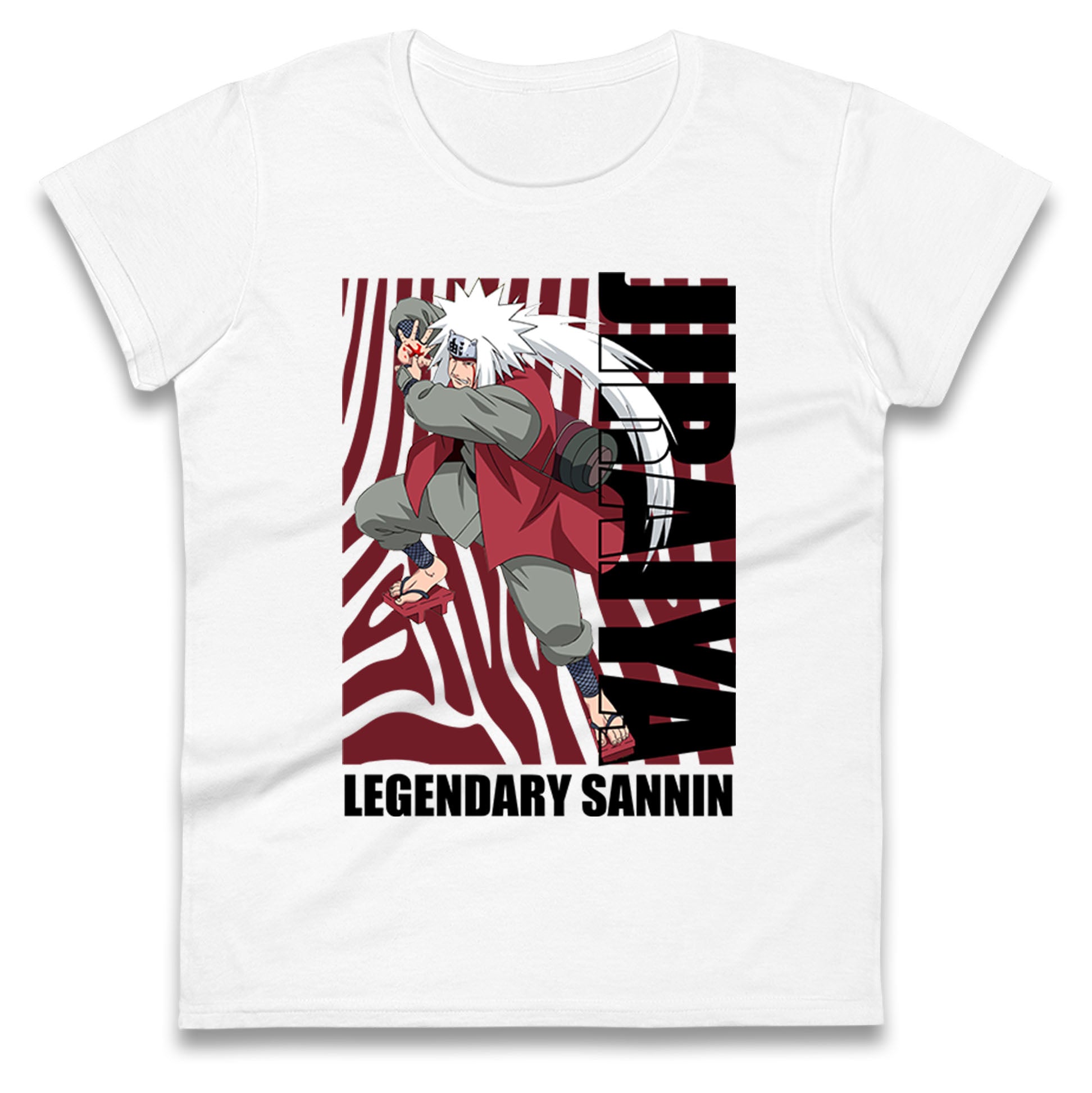 jiraiya legendary sanning womens t shirt